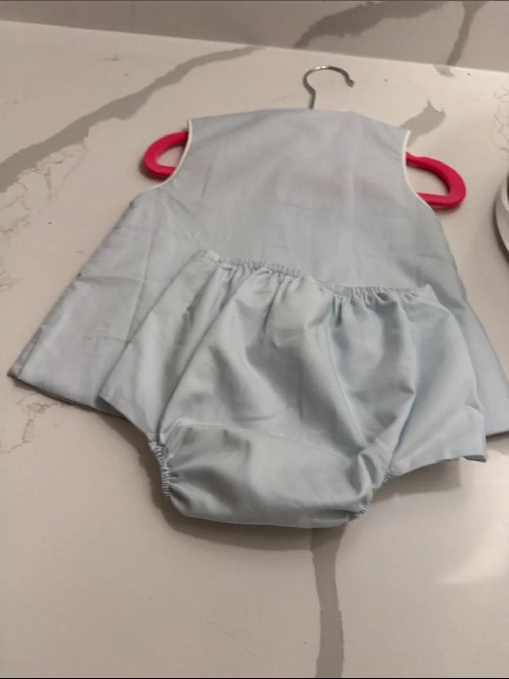 Lullaby Set Baby Light Blue Two-Piece Diaper Cover Set